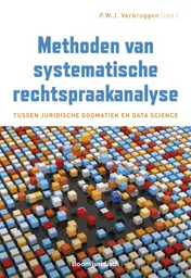 Omslag van Methoden van systematische rechtspraakanalyse