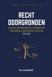 Omslag van Recht doorgronden