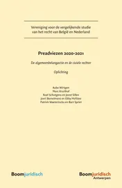 Omslag van Preadviezen 2020-2021