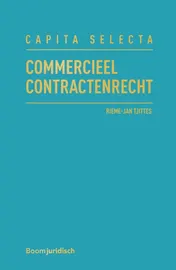 Omslag van Capita selecta commercieel contractenrecht