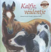Omslag van Kalfje, veulentje + feesteditie Eén miljoen vlinders