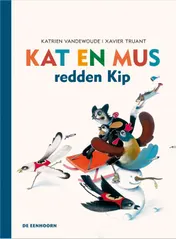 Omslag van Kat en Mus redden Kip