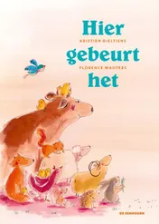 Omslag van Hier gebeurt het