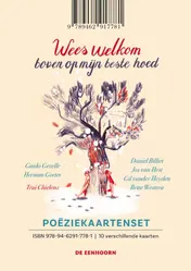 Omslag van Poëziekaartenset 'Wees welkom boven op mijn beste hoed'