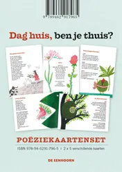 Omslag van Poëziekaartenset 'Dag huis, ben je thuis?'