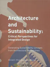 Omslag van Architecture and sustainability