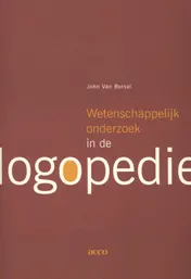 Omslag van Wetenschappelijk onderzoek in de logopedie