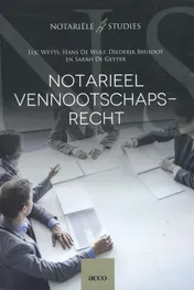 Omslag van Notarieel vennootschapsrecht