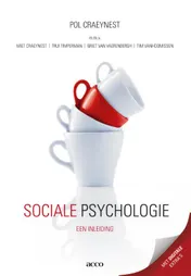Omslag van Sociale psychologie