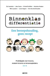 Omslag van Binnenklasdifferentiatie, een beroepshouding, geen recept