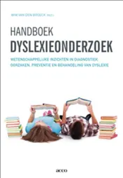 Omslag van Handboek dyslexieonderzoek