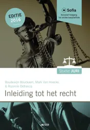 Omslag van Inleiding tot het recht