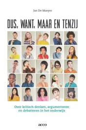 Omslag van Dus, want, maar en tenzij