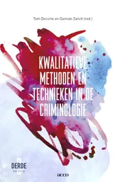 Omslag van Kwalitatieve methoden en technieken in de criminologie