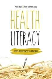 Omslag van Health literacy