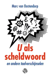 Omslag van U als scheldwoord