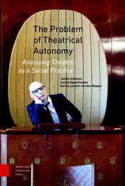 Omslag van The problem of theatrical autonomy