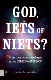 Omslag van God, iets of niets?