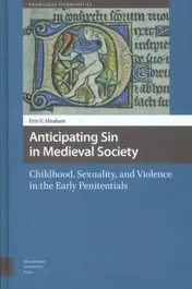 Omslag van Anticipating sin in medieval society