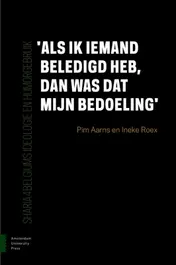Omslag van Als ik iemand beledigd heb, dan was dat mijn bedoeling