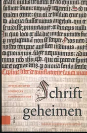 Omslag van Schriftgeheimen