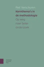 Omslag van Kernthema's in de methodologie