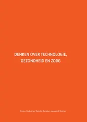 Omslag van Denken over technologie, gezondheid en zorg