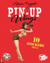 Omslag van stickers set 1