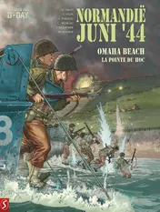 Omslag van Normandië JUNI '44 1: Omaha Beach / La Pointe du Hoc