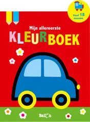 Omslag van Mijn allereerste kleurboek (auto)
