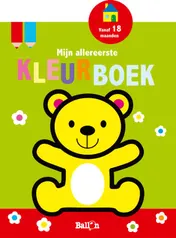 Omslag van Mijn allereerste kleurboek (beer)