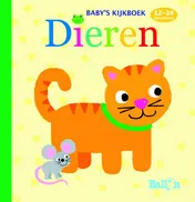 Omslag van Baby's kijkboek: dieren