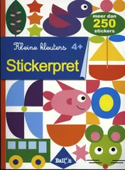 Omslag van Stickerpret 4+