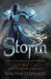 Omslag van Tweeluik De vertellingen van de ondergang. Bevat Bloed en Macht