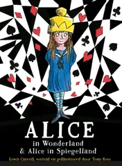 Omslag van Alice in Wonderland / Alice in Spiegelland