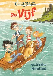 Omslag van Gestrand op Kirrin Eiland