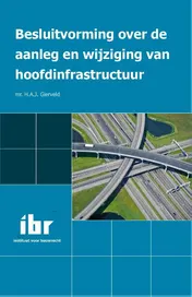 Omslag van Besluitvorming over de aanleg en wijziging van hoofdinfrastructuur