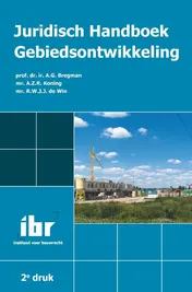 Omslag van Juridisch handboek gebiedsontwikkeling