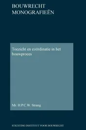 Omslag van Toezicht en coördinatie in het bouwproces