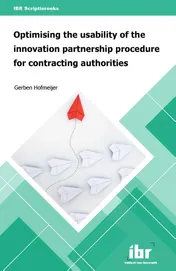 Omslag van Optimising the usability of the innovation partnership procedure for contracting authorities