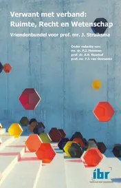 Omslag van Verwant met verband: Ruimte, Recht en Wetenschap