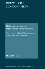 Omslag van Nadeelcompensatie en tegemoetkoming in planschade