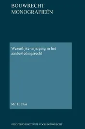 Omslag van Wezenlijke wijziging in het aanbestedingsrecht
