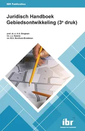 Omslag van Juridisch handboek gebiedsontwikkeling