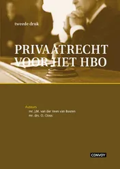 Omslag van Privaatrecht voor het hbo