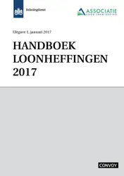 Omslag van Handboek Loonheffingen 2017