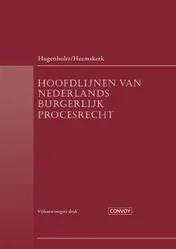 Omslag van Hoofdlijnen van Nederlands Burgerlijk Procesrecht