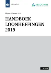 Omslag van Handboek Loonheffingen 2019