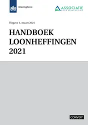 Omslag van Handboek Loonheffingen 2021