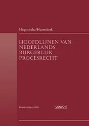 Omslag van Hoofdlijnen van Nederlands Burgerlijk Procesrecht